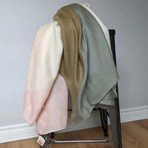 Tory Burch large wool scarf